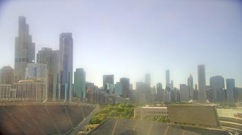 Weather camera view of Soldier Field.