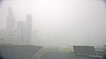 Weather camera view of Soldier Field.