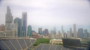 Weather camera view of Soldier Field.