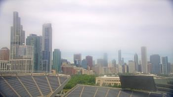Weather camera view of Soldier Field.