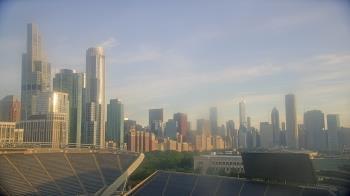 Weather camera view of Soldier Field.