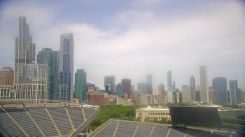 Weather camera view of Soldier Field.