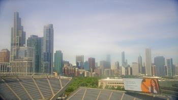 Weather camera view of Soldier Field.