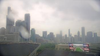 Weather camera view of Soldier Field.