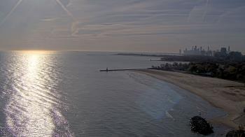 Weather camera view of Edgewater Beach.