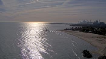 Weather camera view of Edgewater Beach.