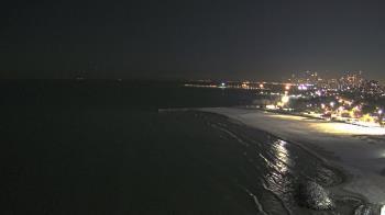 Weather camera view of Edgewater Beach.