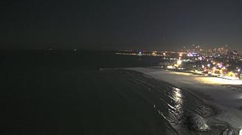 Weather camera view of Edgewater Beach.