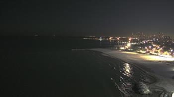 Weather camera view of Edgewater Beach.