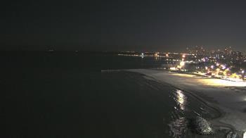 Weather camera view of Edgewater Beach.