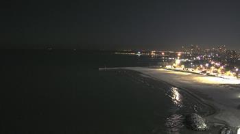 Weather camera view of Edgewater Beach.