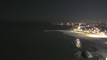 Weather camera view of Edgewater Beach.