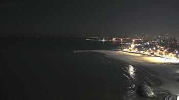 Weather camera view of Edgewater Beach.