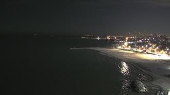 Weather camera view of Edgewater Beach.