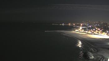 Weather camera view of Edgewater Beach.