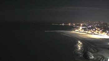 Weather camera view of Edgewater Beach.