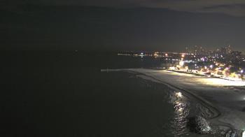 Weather camera view of Edgewater Beach.
