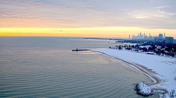 Weather camera view of Edgewater Beach.