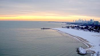 Weather camera view of Edgewater Beach.