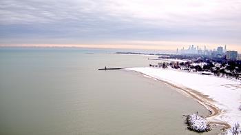 Weather camera view of Edgewater Beach.