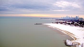 Weather camera view of Edgewater Beach.