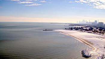 Weather camera view of Edgewater Beach.