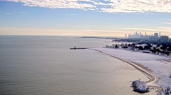Weather camera view of Edgewater Beach.