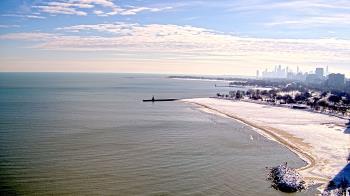 Weather camera view of Edgewater Beach.