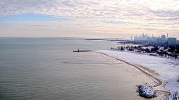 Weather camera view of Edgewater Beach.