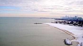 Weather camera view of Edgewater Beach.