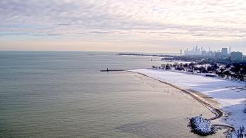 Weather camera view of Edgewater Beach.