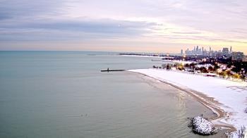 Weather camera view of Edgewater Beach.