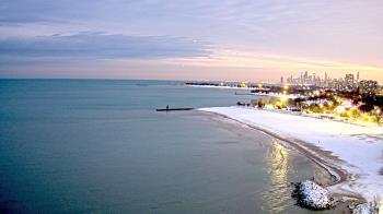Weather camera view of Edgewater Beach.