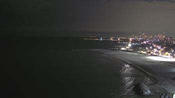 Weather camera view of Edgewater Beach.