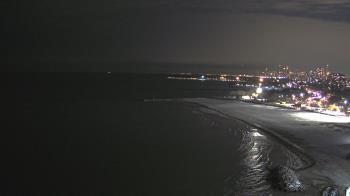 Weather camera view of Edgewater Beach.