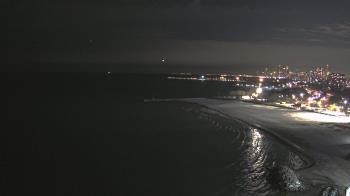 Weather camera view of Edgewater Beach.