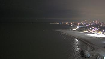 Weather camera view of Edgewater Beach.