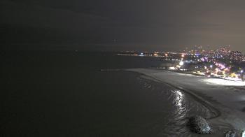 Weather camera view of Edgewater Beach.