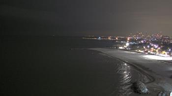 Weather camera view of Edgewater Beach.