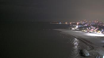 Weather camera view of Edgewater Beach.