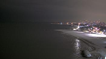 Weather camera view of Edgewater Beach.