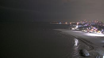 Weather camera view of Edgewater Beach.