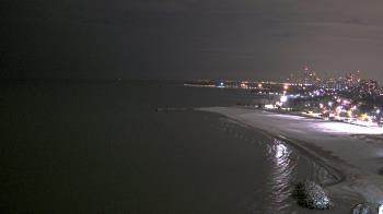 Weather camera view of Edgewater Beach.