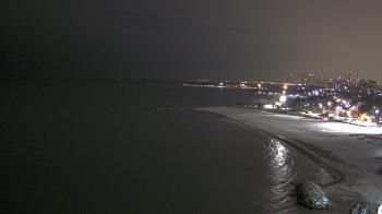 Weather camera view of Edgewater Beach.