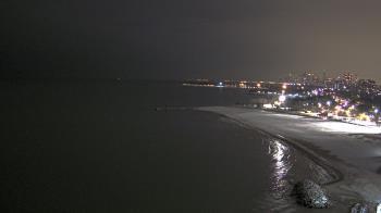 Weather camera view of Edgewater Beach.