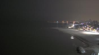 Weather camera view of Edgewater Beach.