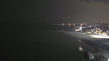 Weather camera view of Edgewater Beach.