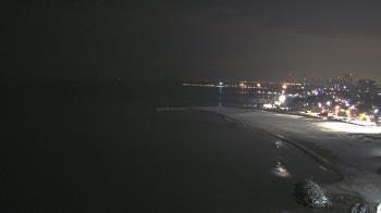 Weather camera view of Edgewater Beach.