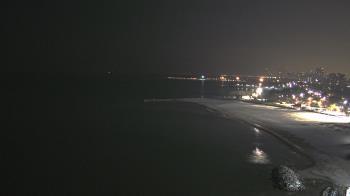 Weather camera view of Edgewater Beach.