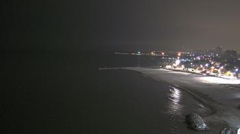 Weather camera view of Edgewater Beach.